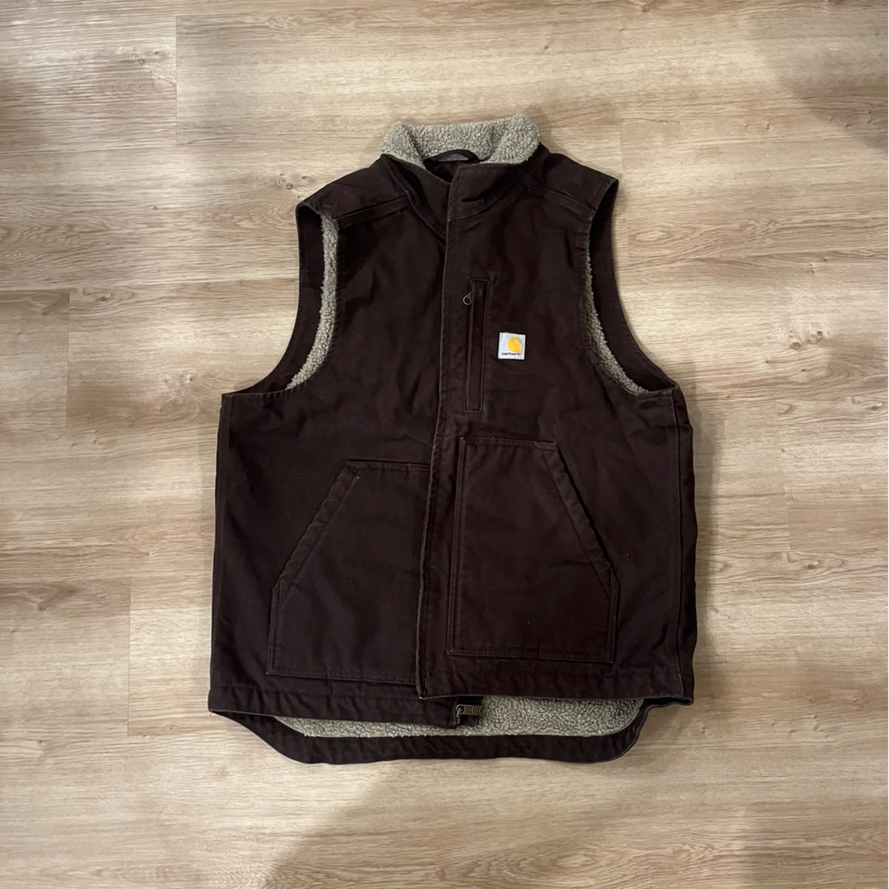 Carhartt Sherpa-Lined Vest - Size Medium